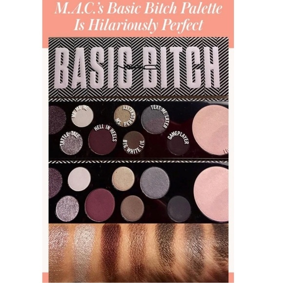 Mac Basic Bitch Eyeshadow & Highlighter Palette - Picture 4 of 8
